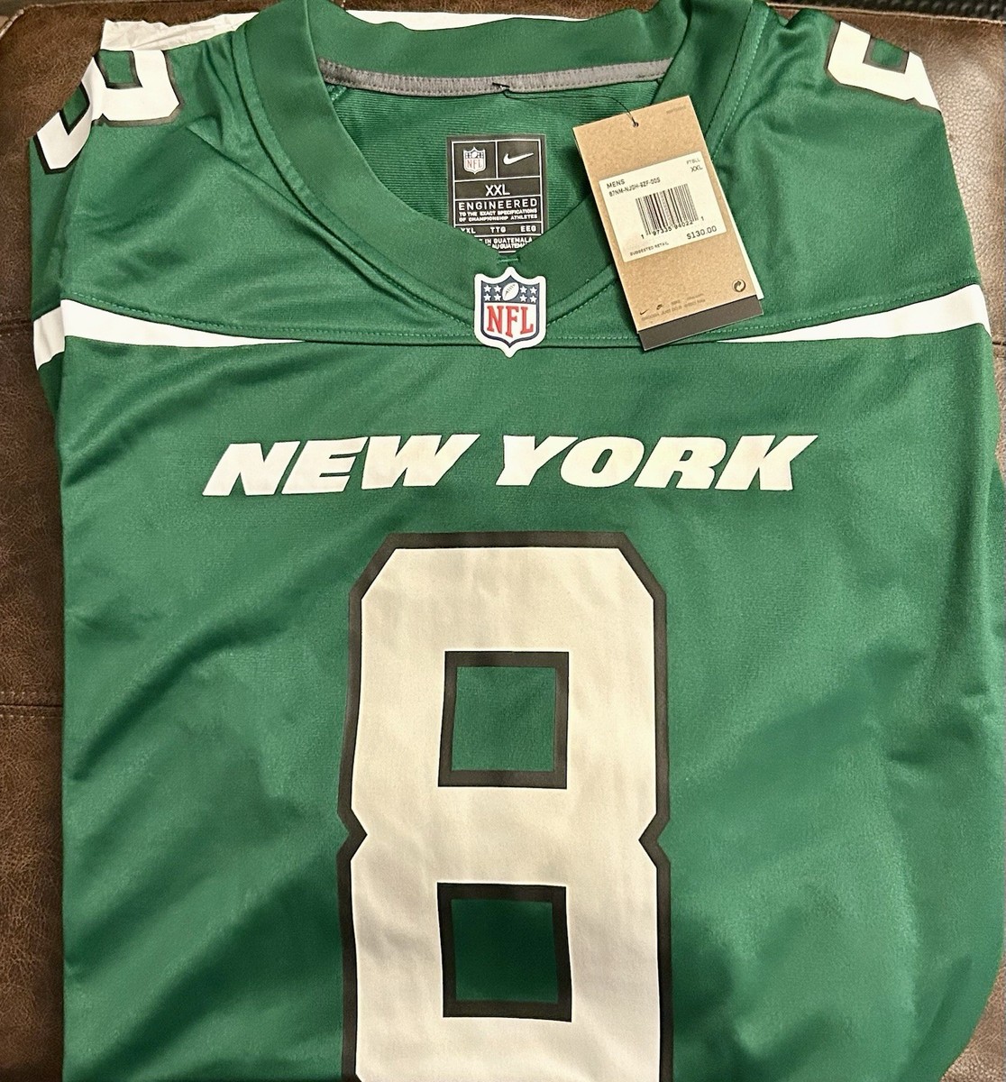 Aaron Rodgers Large New York Jets Nike Game Jersey - Gotham Green