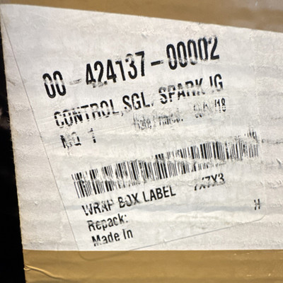 Fenwal 424737-00002 Control SGL Spark IG Ignition Control Module 24V 1A