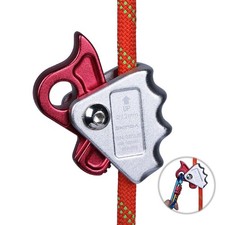 15KN Safety Mountaineering Rock Climbing Rope Grab Protecta For 8-12mm Rope US