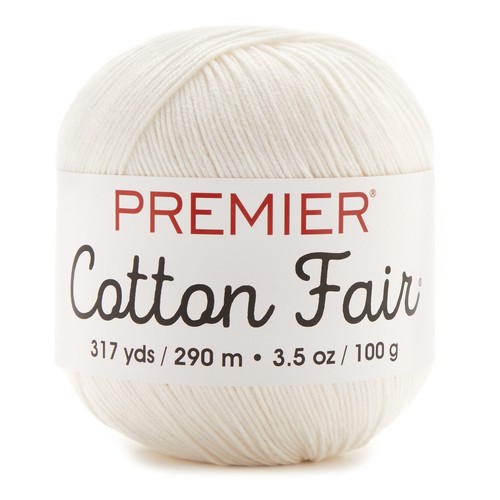 Cotton Fair Solid Yarn White