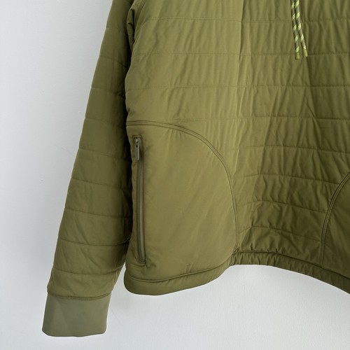 Lululemon Dynamic Movement Hoodie Women 12 Quilted Hooded Water Repellant Jacket - Picture 3 of 15