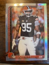 2025 Topps Chrome #70 Myles Garrett Refractor Cleveland Browns