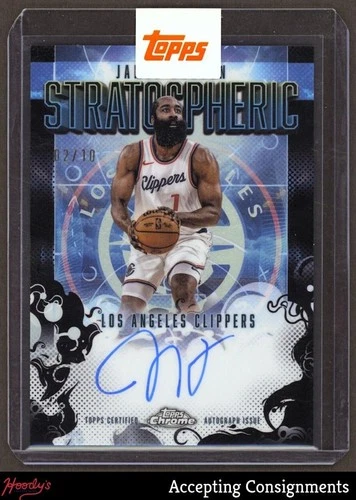 2025 Topps Signature James Harden Base (RAW)