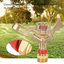 T- G3/4in 25mm Male Thread Zinc Alloy Irrigation Garden Rocker Arm Sprinkler
