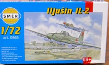 2000 SMER Czech Rep Ilyushin Il-2 WW2 Ground Attack 0865 bagged open 1:72 NIB