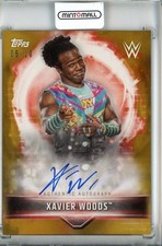 2019 Topps Wwe Undisputed Xavier Woods Undisputed Autographs/Gold/ A-Xw 05/10