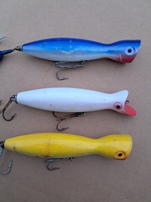 Super Strike Lures Lot Of 3,Striper Lures