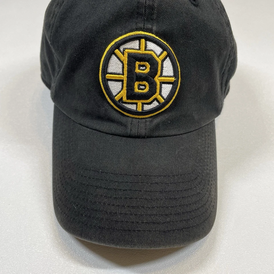 Gorra Boston Bruins Hombre Grande Negra NHL Hockey Ajustada Foto 2 de 4