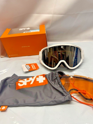 #ad Spy Optic Woot Snow Goggles 449383 Matte White*New Box Damage $59.99