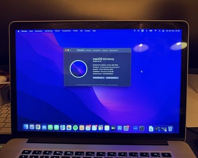 MacBook Pro Retina 15'' (2015) 1TB SSD 100% Batterie 16GB RAM