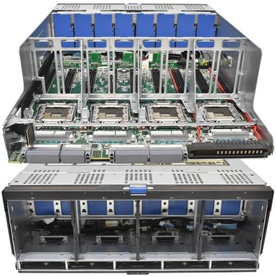 HP ProLiant DL580 G9 Processor Memory Cartridge Drawer Assembly 866427-001