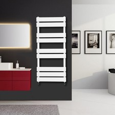 Modern Designer Flat Panel Heated Bathroom Towel Rail Radiator Ladder Warmer Rad