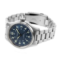 HAMILTON Khaki Field H70545140 Blue Auto Titanium Men's Watch New in Box 3