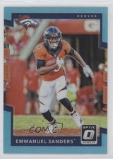 2017 Donruss Optic Aqua Prizm 231/299 Emmanuel Sanders #11 7l6