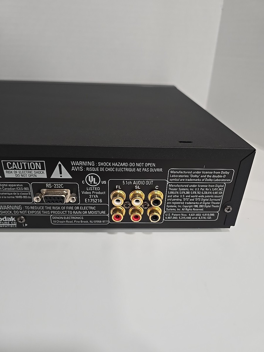 🔥 Denon DVD-1930CI DVD CD SACD Player 1080p HDMI + Remote & 2
