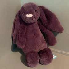 Jellycat Small Bashful Plum Bunny NWT