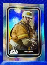 2023 TOPPS Star Wars Flagship Brasso #35 Rainbow Silver Foil