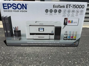 Epson EcoTank ET-15000 Wireless Color All-In-One Inkjet Printer Brand New!