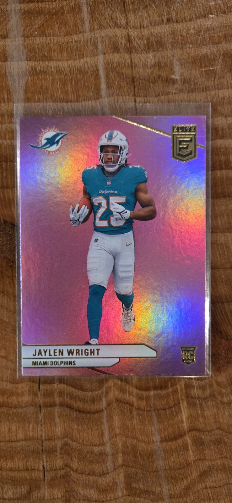 2024 Panini Donruss Elite - Rookies Jaylen Wright #114 Pink (RC)