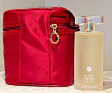 Rare! PURE WHITE LINEN by Estee Lauder Eau de PARFUM 1.7oz~50ml New in Satin Bag