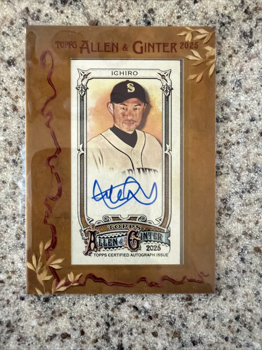 Ichiro Suzuki Seattle Mariners Baseball Autographed Sports Trading
