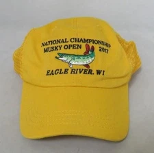 National Championship Musky Open 2017 Eagle River, WI 32nd Anniversary Cap Hat