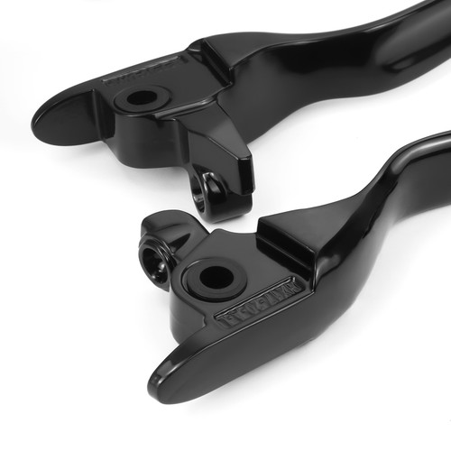 For Harley 1 Pair Brake & Clutch Levers Hand Grips Ultra Limited FLHTK 2017-2020 - Picture 13 of 15