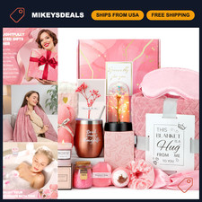 Relaxing Spa Care Package - Birthday Get Well Gifts for Women, Self-Care Set