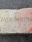 Antique Brick Labeled Robinson Brick of Ohio Robinson Clay Product Co Malvern OH — photo 3