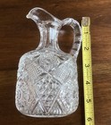 EAPG U.S. Glass Company Cruet & Stopper Hobstar Pattern — photo 9