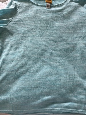 Ruby Rd XL Turquoise Striped Top