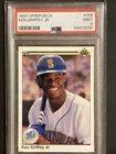 1990 Upper Deck - Ken Griffey Jr #156 PSA 9 Mint Seattle Mariners MLB HOF MVP