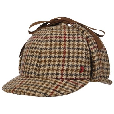 ALFONSO DESTE Alfonso DEste Classic Deerstalker Cap Deerstalker-Mütze