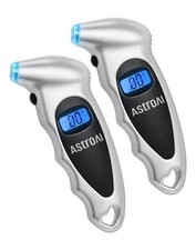 Digital Tire Pressure Gauge 0-150PSI Calibrated to ANSI B40.7 / 2Pack Silver