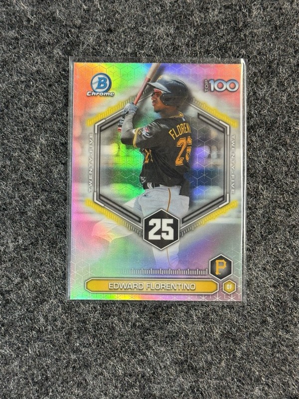 2026 Bowman Edward Florentino Rookie Chrome Top 100  Pirates 🔥