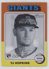 2024 Topps Heritage High Number Black & White TJ Hopkins #628 0t0b