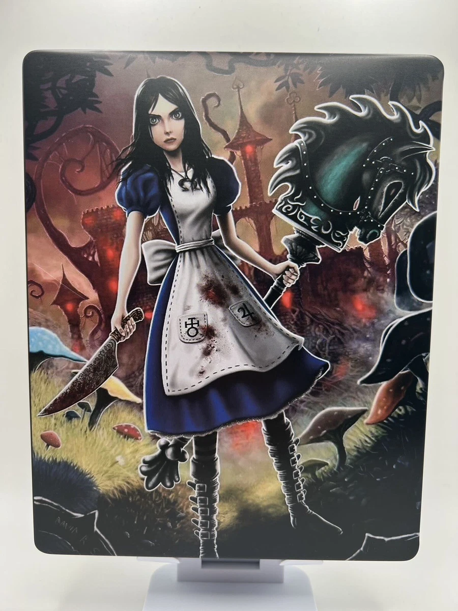 Alice Madness Returns Custom Made Steelbook For PS4 PS5 Xbox Case Only