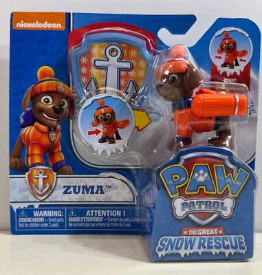 New Paw Patrol Nickelodeon The Great Snow Rescue ZUMA