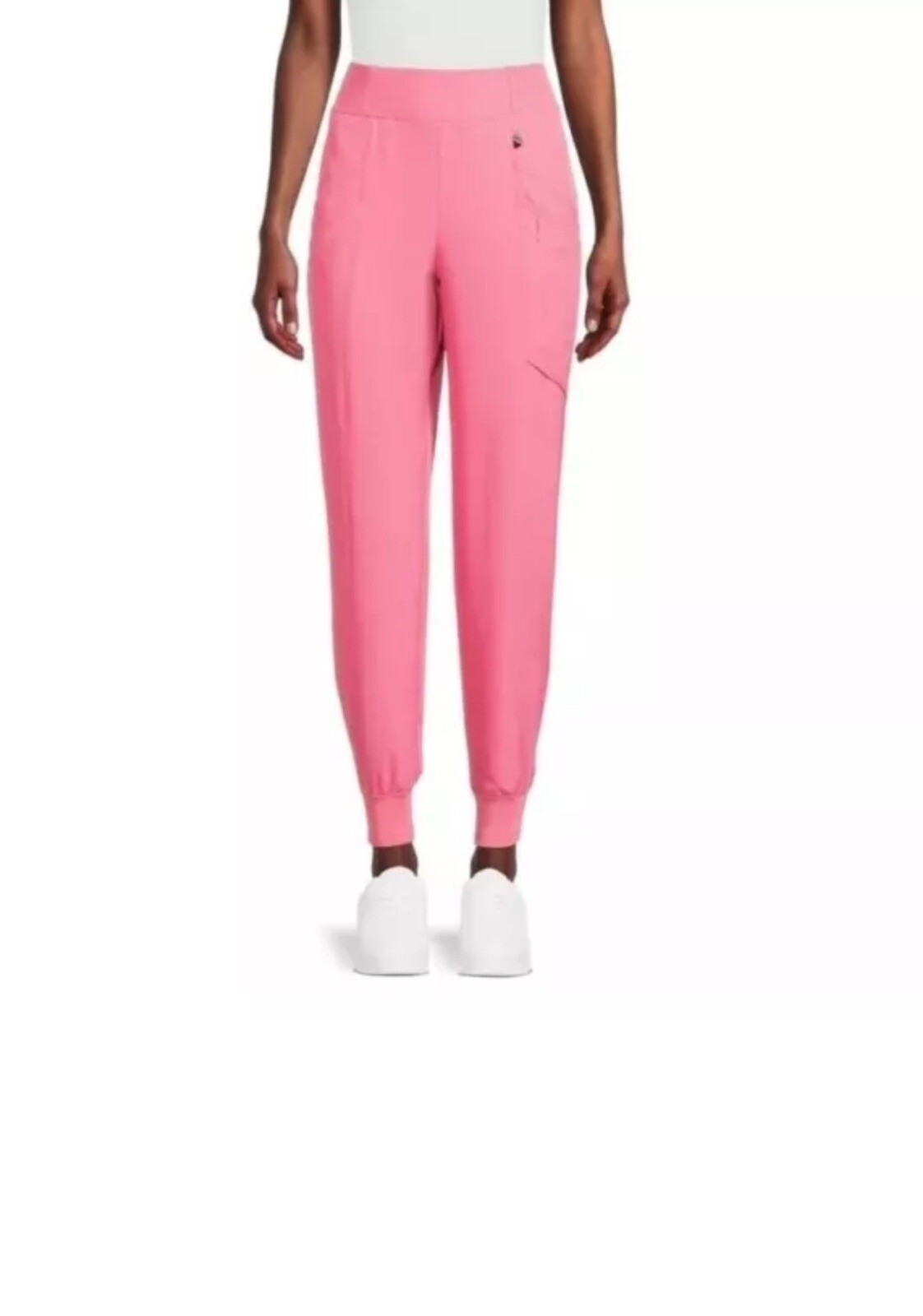 NWT ClimateRight 3X Cuddl Duds Scrub Joggers Pink Anti Bacterial Anti Odor