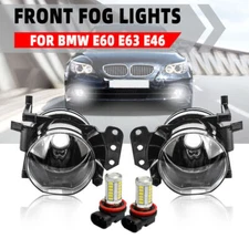 LED Front Bumper Fog Light Lamp For BMW E60 E46 E90 E63 E46 323i 325i 525I 650i