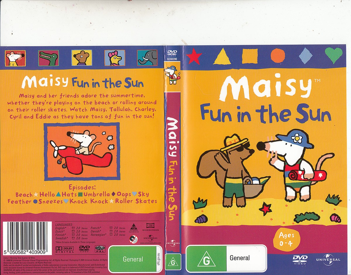 Maisy-Fun In The Sun-1998-[9 Episodes]-Animated Maisy-DVD | eBay