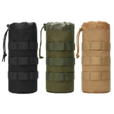 Tactical MOLLE Water Bottle Pouch Military Holder Bag Travel Hydration Carrier