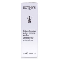 Sothys Radiance Cream For Wrinkles Dark Circles Puffiness 0.5oz/15ml