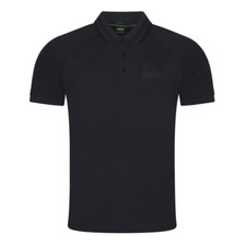 HUGO BOSS MENS POLO PADDY RIB DARK BLUE 50538176402