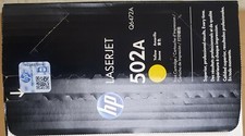Genuine HP 502A Q6472A Yellow Toner Cartridge Factory Sealed Box