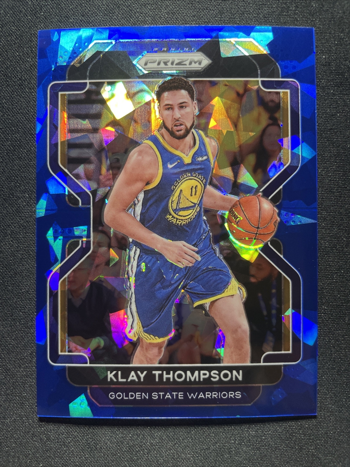 Klay Thompson 2021-22 Blue Ice Prizm /125 Golden State Warriors Color Match 🔵