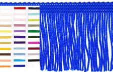 4 inch Chainette Fringe Trim 10 Yards in Various Colors