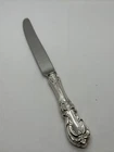 Reed And Barton Sterling Silver Burgandy French Hollow Knife  9 1/8” No Monogram