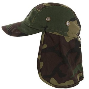 Filson Mens Waxed Camo Hunting Trapper Hat W Wool Ear Flaps Size Medium Made USA