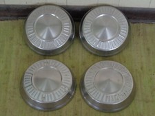 65 66 Plymouth Dog Dish Hub Caps 10 Set Of 4 Mopar 1965 1966 Hubcaps Gray